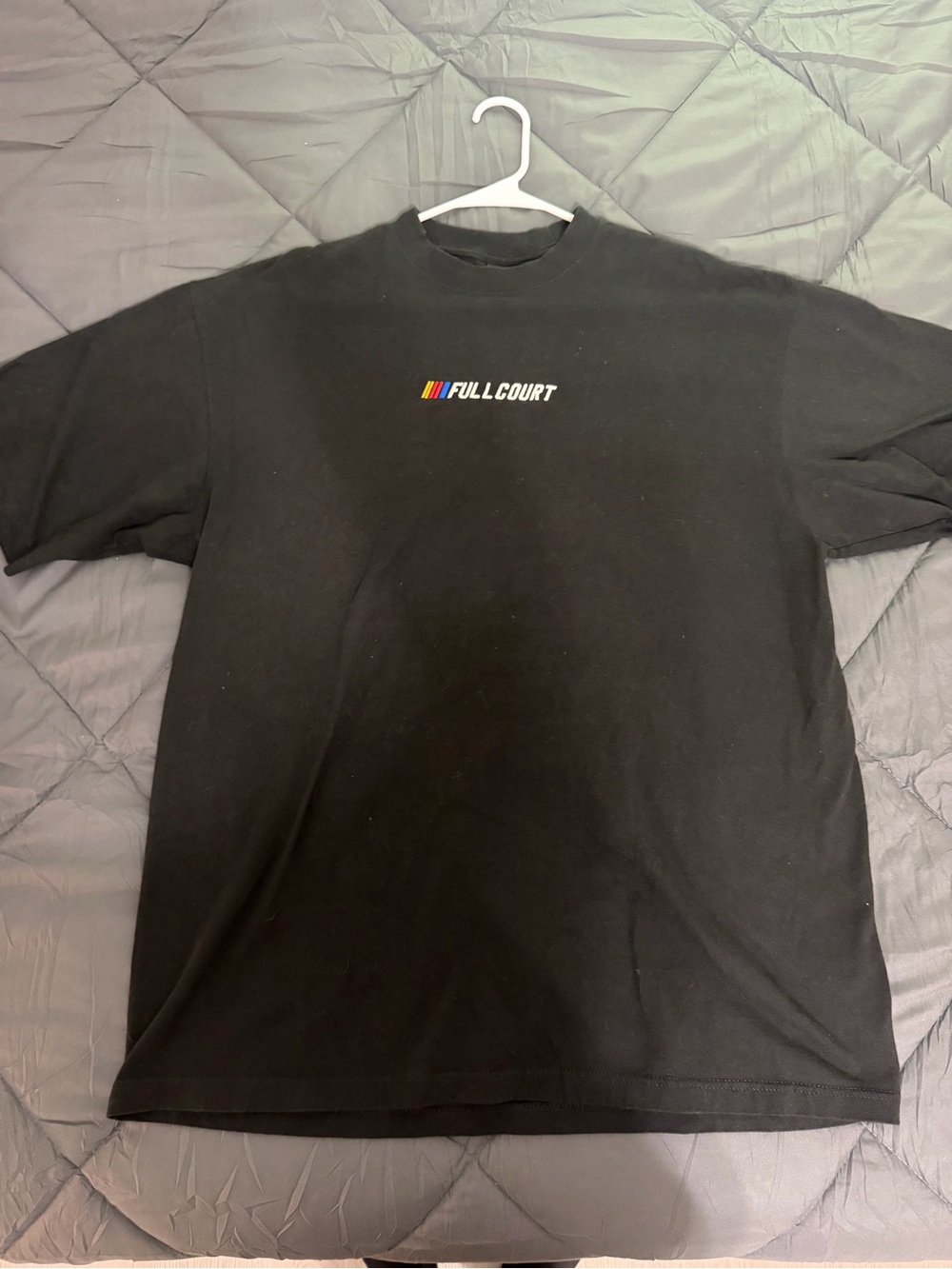 Men’s Black Short Sleeve Logo Tee